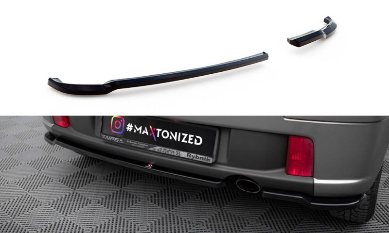 Maxton Heck Ansatz Flaps Diffusor Toyota Yaris T-Sport Mk1 Facelift schwarz Hochglanz TO-YA-1F-TS-RSD1-G