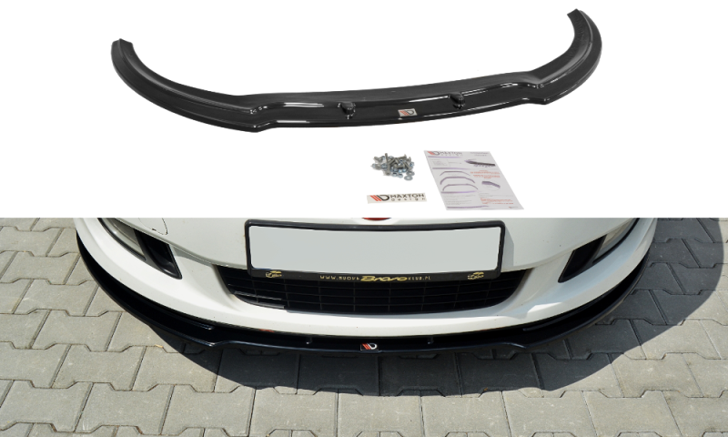 Maxton Front Ansatz für Fiat Bravo MK 2 SPORT schwarz Hochglanz FI-BR-2-SPORT-FD1-G