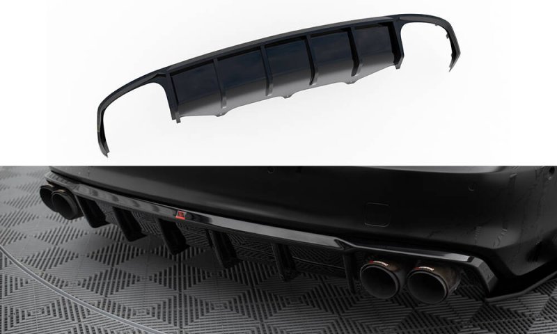 Maxton Diffusor Heck Ansatz Audi S7 C7 AU-A7-C7-SLINE-RS1GOO_OO