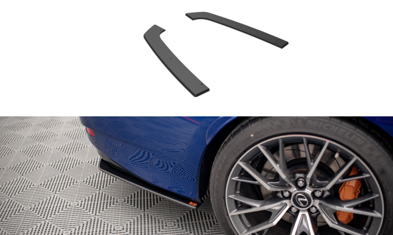 Maxton Street Pro Heck Ansatz Flaps Diffusor für Lexus GS F Mk4 Facelift LEGSF4FCNC-RSD1B