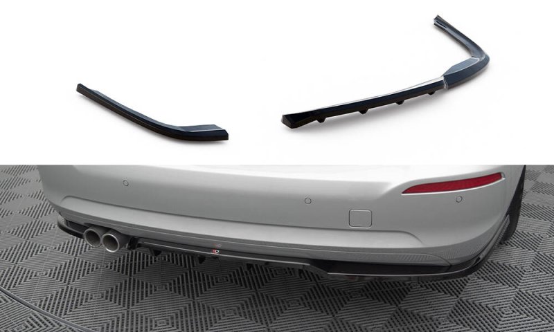 Maxton Mittlerer Cup Diffusor Heck Ansatz BMW 3er GT F34 Facelift schwarz Hochglanz BM-3-34F-GT-RSD1G+RD1-G