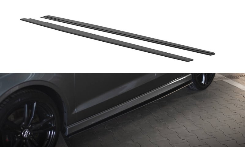 Maxton Street Pro Seitenschweller Ansatz Audi S3 / A3 S-Line Limousine 8V AUS33SCNC-SD1B