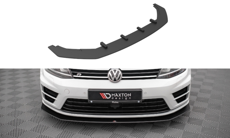 Maxton Street Pro Front Ansatz V.2 für Volkswagen Golf R Mk7 VWGO7RCNC-FD2BRB