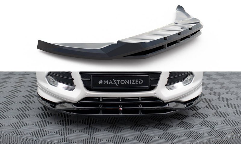 Maxton Front Ansatz Ford Kuga ST-Line Mk2 schwarz Hochglanz FO-KU-2-STLINE-FD1G+FD1R-G