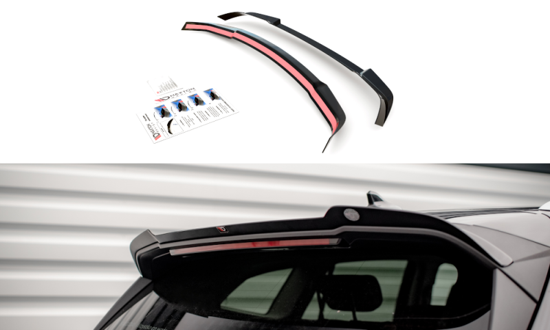 Maxton Spoiler CAP für Skoda Enyaq iV schwarz Hochglanz SK-EN-1-CAP1-G