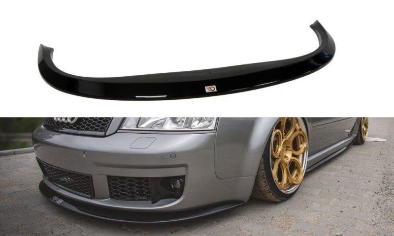 Maxton Front Ansatz für Audi RS6 C5 schwarz Hochglanz AU-RS6-C5-FD1-G