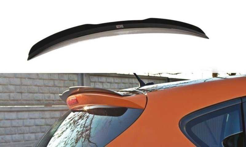 Maxton Spoiler CAP für SEAT LEON MK2 CUPRA / FR Facelift schwarz Hochglanz SE-LE-2F-FR-CAP1-G