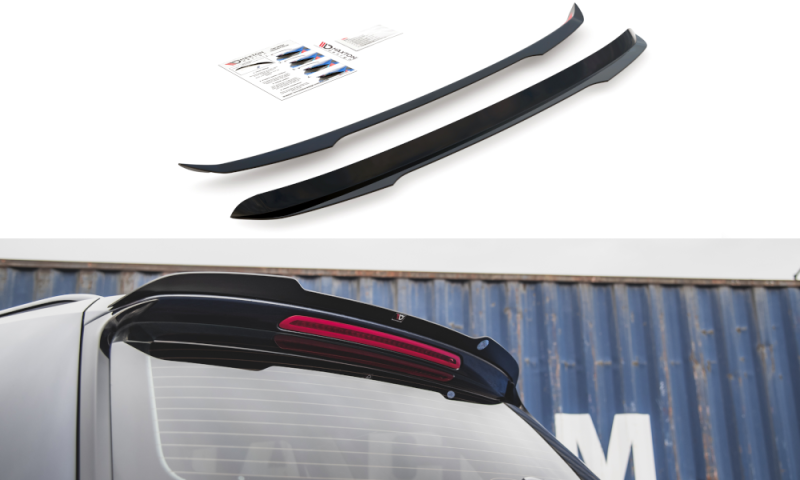 Maxton Spoiler CAP für Volkswagen Passat B8 Variant schwarz Hochglanz VW-PA-B8-VA-CAP1-G