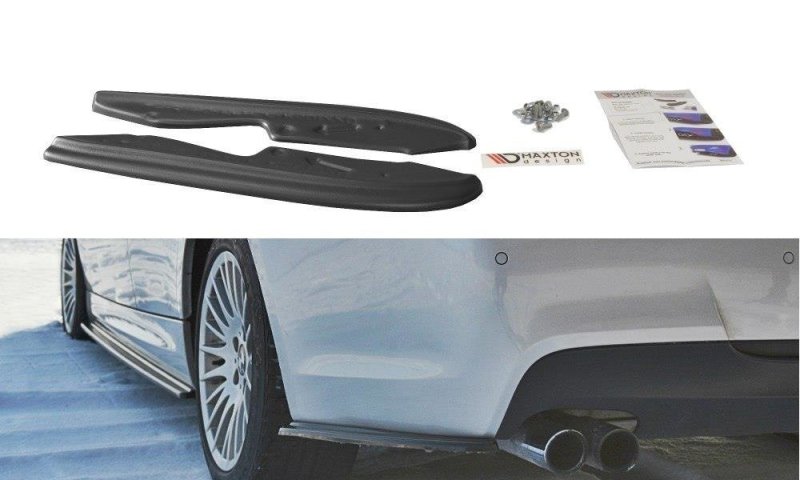 Maxton Heck Ansatz Flaps Diffusor für BMW 3er E90 M Paket schwarz Hochglanz BM-3-90-MPACK-RSD1-G