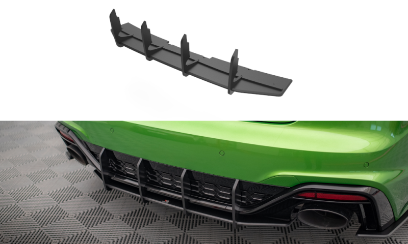 Maxton Street Pro Heckschürze für Audi RS5 F5 Facelift AURS52FCNC-RS1B