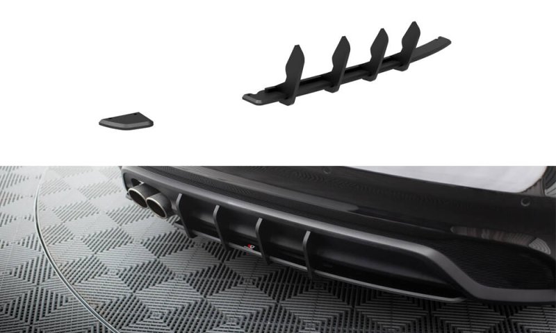 Maxton Street Pro Heckschürze Jaguar XE X760 Facelift JAXE1FCNC-RS1B