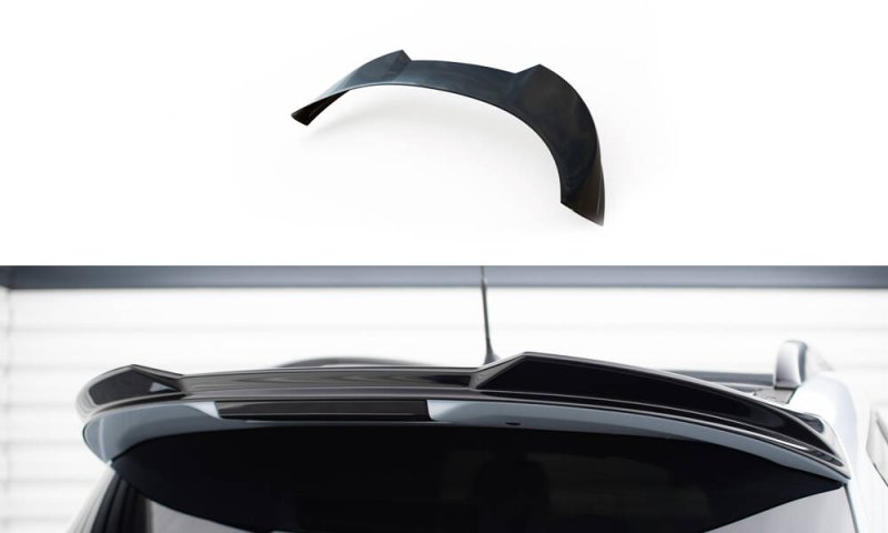 Maxton Spoiler CAP Abrisskante 3D Ford Kuga ST Mk1 schwarz Hochglanz FO-KU-1-ST-CAP3D1-G