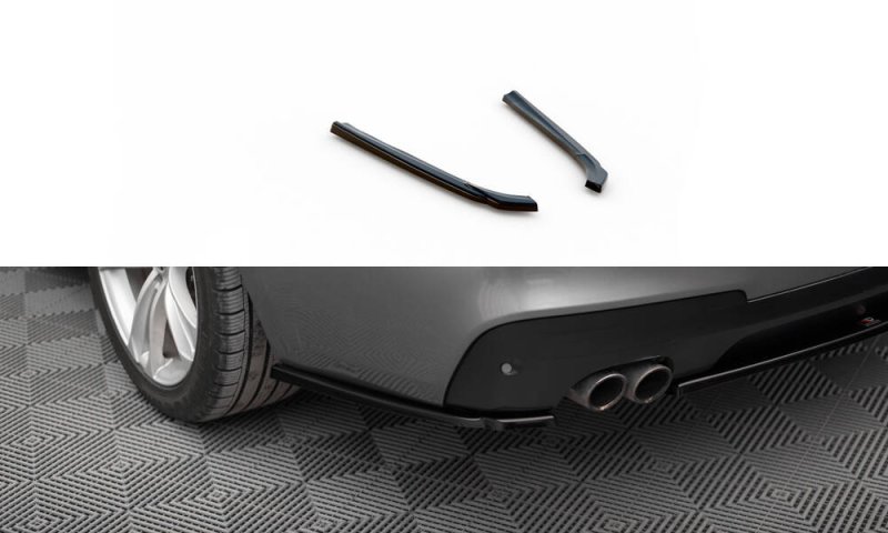 Maxton Heck Ansatz Flaps Diffusor BMW 5er GT M-Paket F07 schwarz Hochglanz BM-5-GT-07-MPACK-RSD1-G