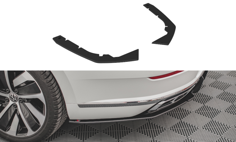 Maxton Street Pro Heck Ansatz Flaps Diffusor für Volkswagen Arteon R-Line Facelift VWAR1FRLINECNC-RSD1B
