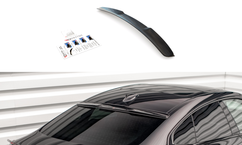 Maxton Heckscheiben Spoiler für BMW 2 Gran Coupe M-Paket / M235i F44 schwarz Hochglanz BM-2-44-MPACK-H1-G