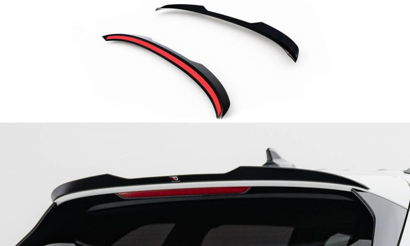 Maxton Spoiler CAP Abrisskante VW Passat B9 schwarz Hochglanz VW-PA-B9-CAP1-G