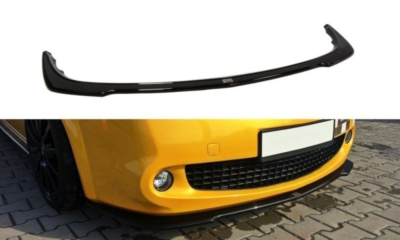 Maxton Front Ansatz für RENAULT MEGANE II RS schwarz Hochglanz RE-ME-2F-RS-FD1-G