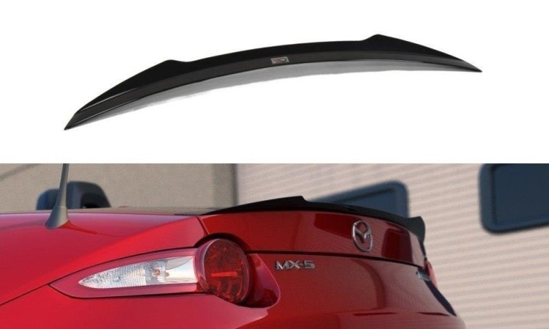 Maxton Spoiler CAP für Mazda MX-5 IV schwarz Hochglanz MA-MX5-4-CAP1-G