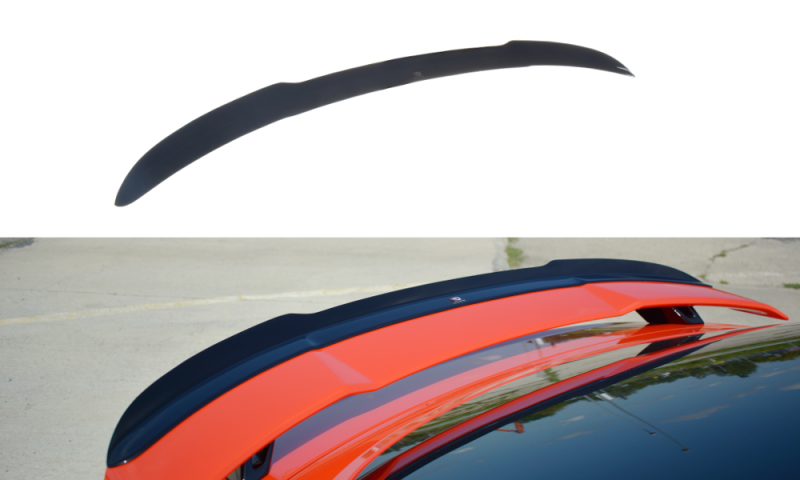 Maxton Spoiler CAP für Audi TT RS 8S schwarz Hochglanz AU-TT-3-RS-CAP1-G