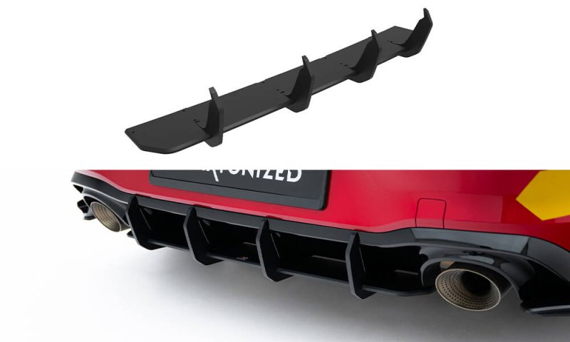 Maxton Street Pro Heckschürze V.2 VW Golf GTI Clubsport Mk8 Facelift VWGO8FGTICSCNC-RS2B