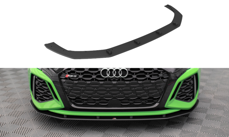 Maxton Street Pro Front Ansatz für für Audi RS3 8Y AURS38YCNC-FD1B
