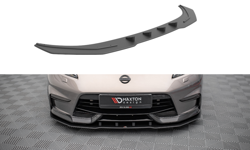 Maxton Street Pro Front Ansatz für für Nissan 370Z Nismo Facelift NI370ZNISMOCNC-FD1B