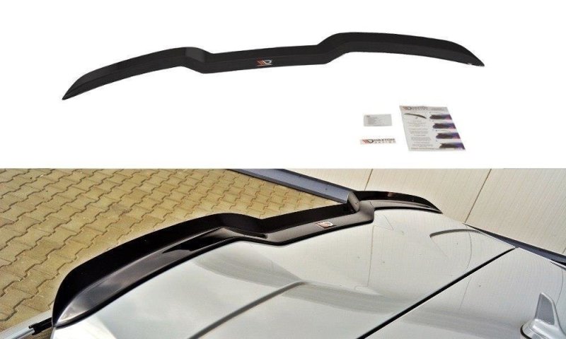 Maxton Spoiler CAP V.1 für Audi RS3 8V / 8V FL Sportback schwarz Hochglanz AU-RS3-8V-CAP1-G