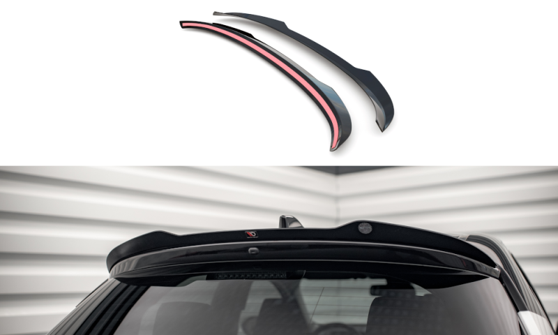 Maxton Spoiler CAP V.2 für Toyota Yaris Mk4 schwarz Hochglanz TO-YA-4-CAP2-G