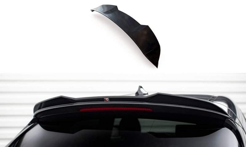 Maxton HeckSpoiler CAP Abrisskante Abrisskante 3D Alfa Romeo Stelvio Mk1 schwarz Hochglanz AL-ST-1-QV-CAP1-G
