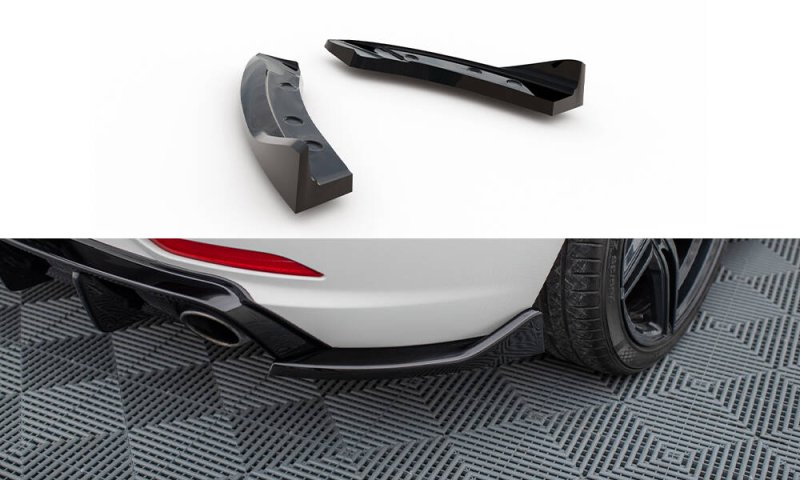 Maxton Heck Ansatz Flaps Diffusor BMW Z4 E89 schwarz Hochglanz BM-Z4-89-RSD1-G