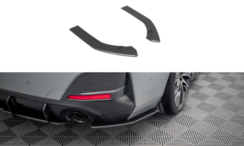 Maxton Street Pro Heck Ansatz Flaps Diffusor für BMW 4er Gran Coupe M-Paket G26 BM4G26MPACKGCCNC-RSD1B