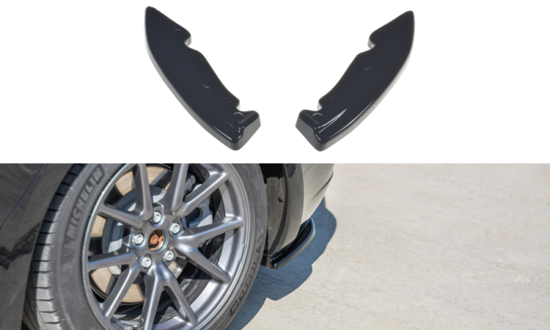 Maxton Heck Ansatz Flaps Diffusor für Tesla Model 3 Carbon Look  TE-MODEL3-1-RSD1-C