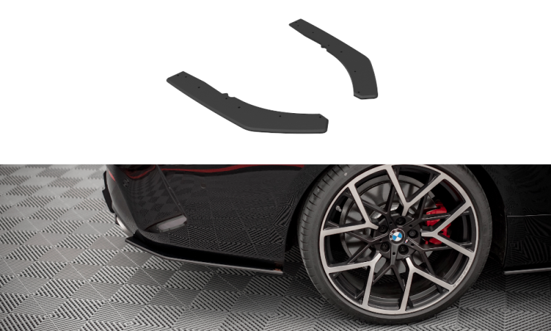 Maxton Street Pro Heck Ansatz Flaps Diffusor für BMW 4er M-Paket G22 BM4G22MPACKCNC-RSD1B
