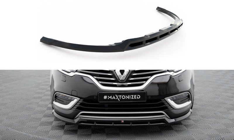 Maxton Front Ansatz Renault Espace Mk5 Facelift schwarz Hochglanz RE-ES-5F-FD1G+FD1R-G