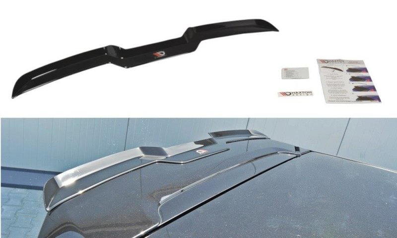 Maxton Spoiler CAP für Fiat Punto Evo Abarth schwarz Hochglanz FI-PU-EVO-AB-CAP1-G