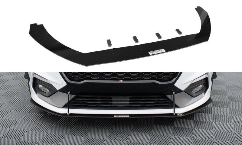 Maxton Front Sport Diffusor V.2 Ford Fiesta Mk8 ST / ST-Line FO-FI-8-STLINE-CNC-FD2