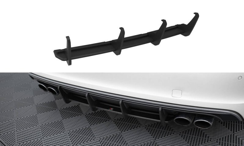 Maxton Street Pro Heckschürze Audi S3 Sportback / Hatchback 8V AUS33CNC-RS1B