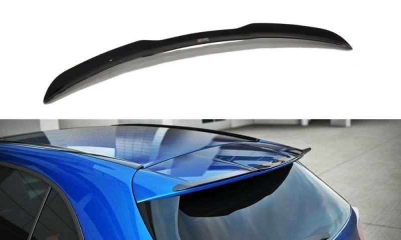 Maxton Spoiler CAP für Mercedes-Benz A W176 schwarz Hochglanz ME-A-W176-CAP1-G