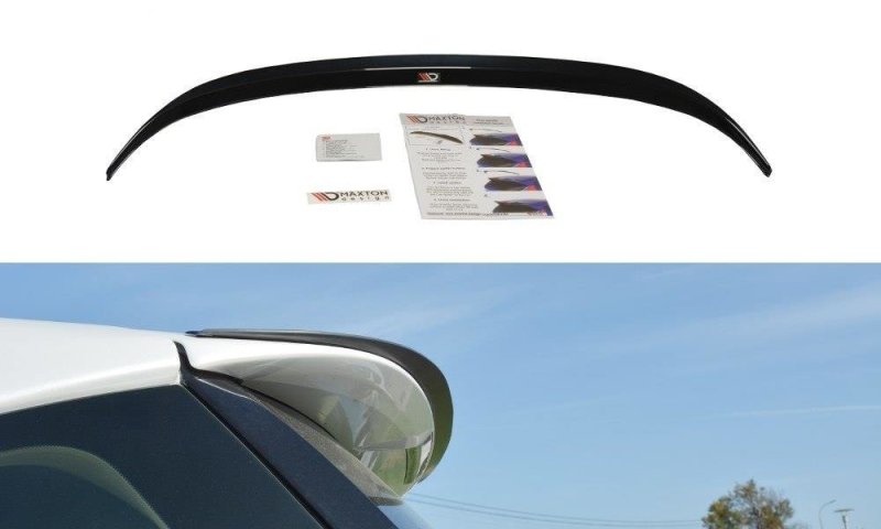 Maxton Spoiler CAP für Lexus CT Mk1 Facelift schwarz Hochglanz LE-CT-1F-H-CAP1-G