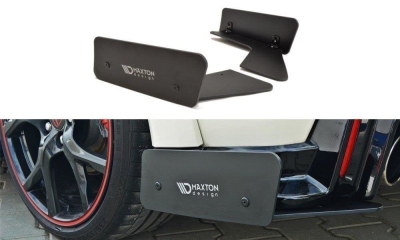 Maxton Sport Heck Ansatz Flaps Diffusor für HONDA CIVIC IX TYPE R HO-CI-9-TYPE-R-CNC-RSD1