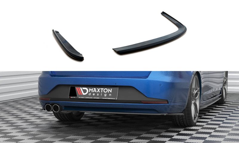 Maxton Heck Ansatz Flaps Diffusor V.3 Seat Leon FR Sportstourer Mk3 schwarz Hochglanz SE-LE-3-FR-ST-RSD3-G