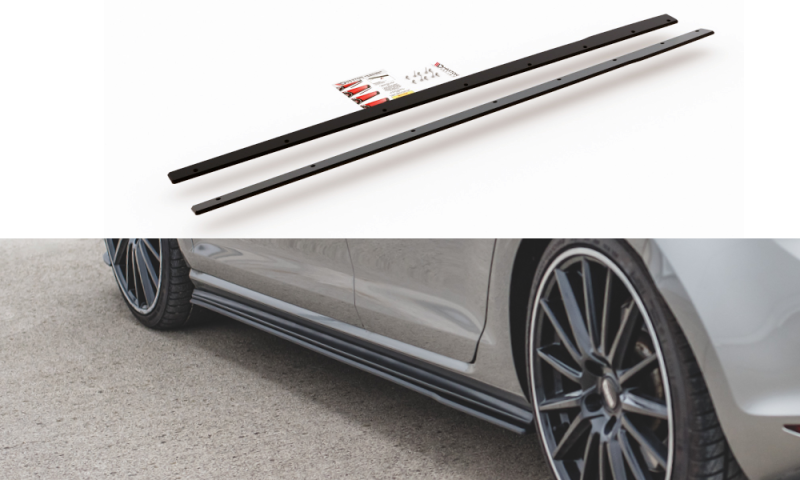 Maxton Racing Seitenschweller Ansatz für VW Golf 7 GTI VWGO7GTICNC-SD1B