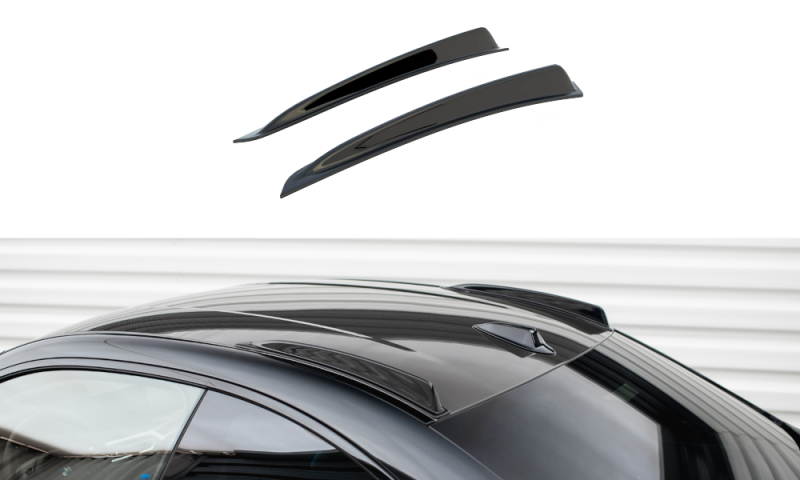 Maxton Kurze Dachschienen BMW M2 G87 schwarz Hochglanz BM-M2-G87-RR1-G