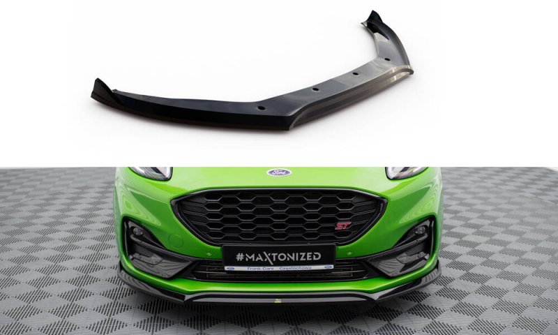 Maxton Front Ansatz V.2 Ford Puma ST / ST-Line Mk1 schwarz Hochglanz FO-PU-1-ST-FD1-G