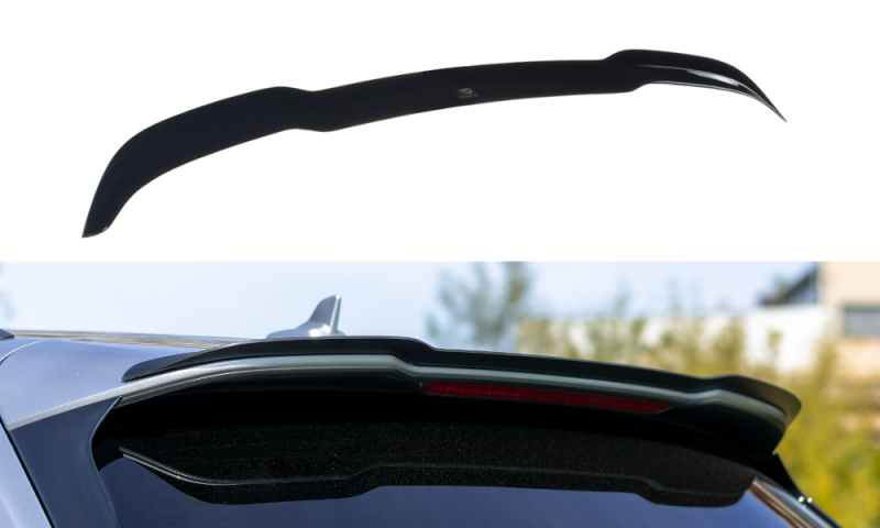 Maxton Spoiler CAP für Audi SQ5/Q5 S-line  MkII schwarz Hochglanz AU-SQ5-2-CAP1-G