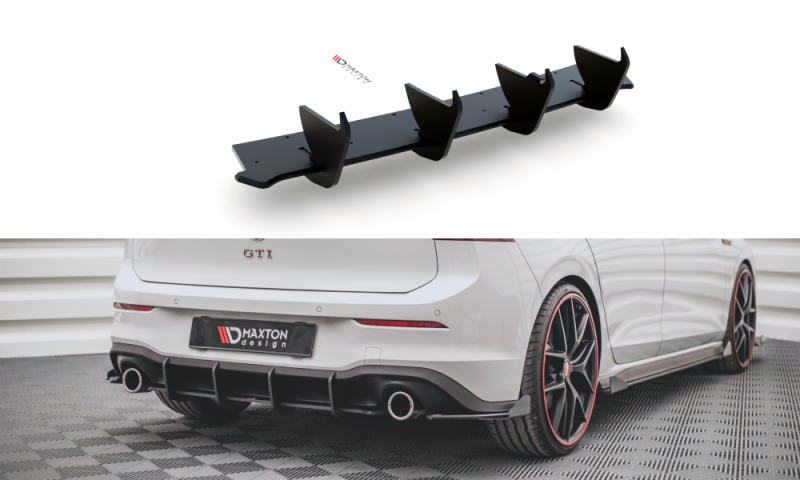 Maxton Racing Heckschürze V.1 für Volkswagen Golf 8 GTI  VWGO8GTICNC-RS1B