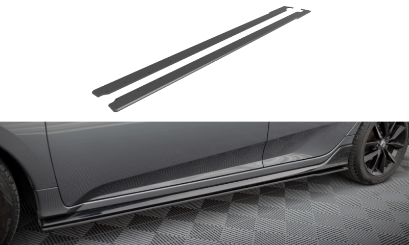 Maxton Street Pro Seitenschweller Ansatz für Honda Civic Sport Mk 10 HOCI10SPORTCNC-SD1B