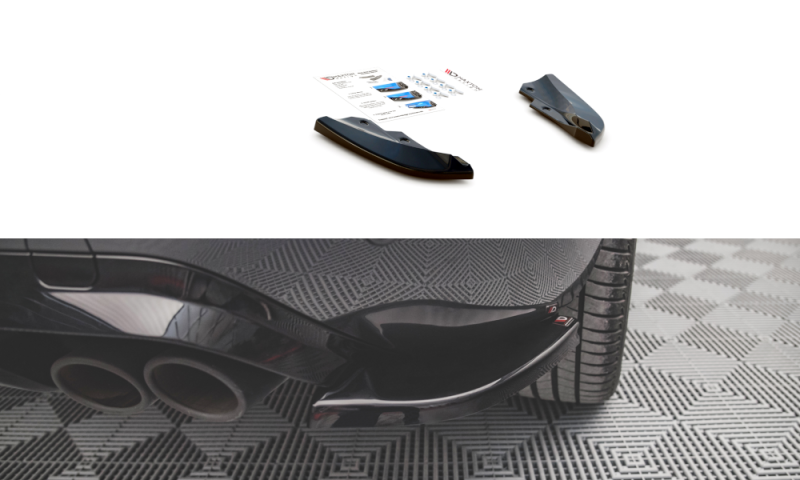 Maxton Heck Ansatz Flaps Diffusor für Cupra Formentor schwarz Hochglanz CU-FO-1-RSD1-G