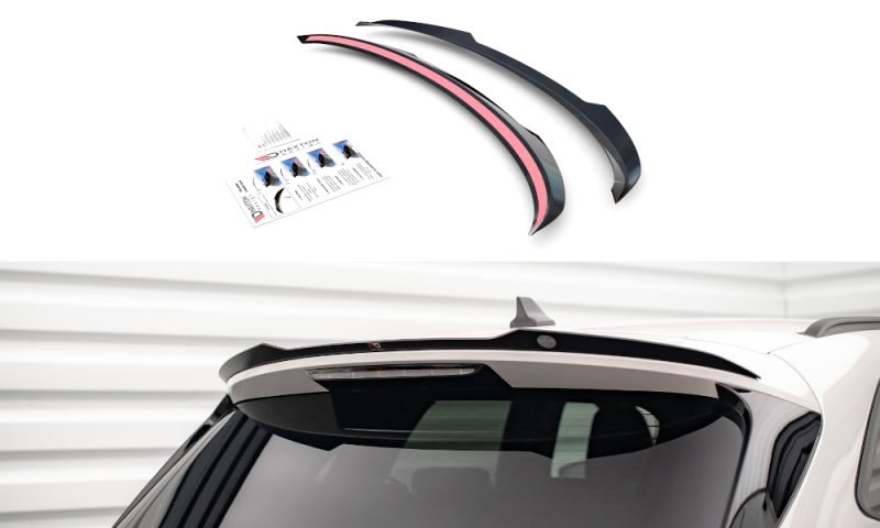Maxton Spoiler CAP für Ford Kuga ST-Line Mk3 schwarz Hochglanz FO-KU-3-STLINE-CAP1-G