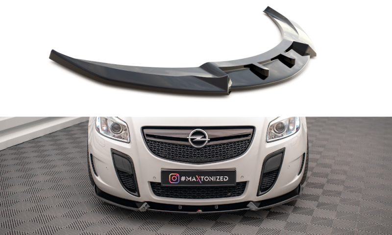 Maxton Front Ansatz V.2 für Opel Insignia OPC Mk1 schwarz Hochglanz OP-IS-1-OPC-FD2-G